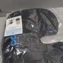 Everlasting Comfort Doctor Recommended Memory Foam Seat Cushion for Office Chairs & Car - Ergonomic Office Desk Accessories - Cushions for Tailbone Pain Relief, Sciatica (Black, Large) (01. Black Mesh)