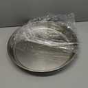 Deep Dish Pizza Pan,Stainless Steel Pizza Tray Oven Pan,Pie Grill Pan Baking Pan10-12-14Inch (16x2inch)