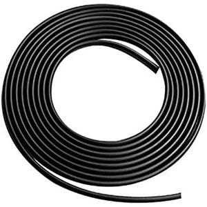 ESUPPORT 16ft 5M U Shape Car Door Moulding Rubber Scratch Protector Strip Edge Guard Trim Seal, Black