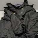 WULFUL Men's Ski Jackets Warm Winter Snow Windbreaker Resistant Snowboard Fleece Coat Mountain Waterproof Parka with Hood,  3XL, Black