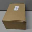 uxcell Stretch Foot Stool Cover Stripe Square Foot Stool Slipcover with Elastic Furniture Protector for Living Room Bedroom Fit Length 57-70cm / 23"-27", Medium, Orange