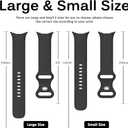 2 x Miimall Compatible for Google Pixel Watch 2 Band Silicone, Google Pixel Watch Band, Flexible Quick Fit Strap Breathable Lightweight Replacement Band Strap for Pixel Watch2/1(Black-Large)