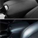 Compatible with 2008 2009 2010 2011 2012 Honda Accord Sedan Center Console Armrest Cover & Front Door Panels Replacement Black