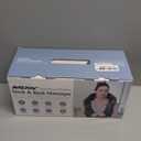 AMZPONY Cordless Neck Massager for Pain Relief Deep Tissue, Rechargeable Shiatsu Neck and Back Massager with Heat Kneading Shoulder Massage for Body Muscle Pain Relief,Gifts for Dad Mom Friends (Black)