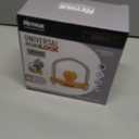 RETRUE Universal Coupler Lock Trailer Locks Ball Hitch Trailer Hitch Lock Adjustable Security Heavy-Duty Steel Fits 1-7/8 Inch, 2 Inch, 2-5/16 Inch Couplers, Bright Yellow, Light Weight, Yellow 