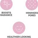 Deep Pore Face Cleansing Brush Head Replacements Compatible with Clarisonic Mia 1, Mia 2, Alpha Fit, 4 Pack