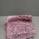 Yimobra Bathroom Rugs Non Slip Washable 24x17, Ultra Soft and Water Absorbent Bath Mats, Plush Fluffy Shower Mat Outside, Microfiber Thick Matts for Bathroom Floor/Sink, (Pure Gray and Light Pink & White)