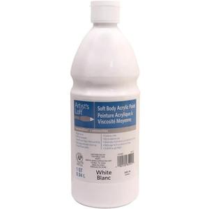 Artist's Loft Soft Body Acrylic Paint, 32 White (Pack 1)