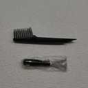 2pcs Hair Brush Cleaning Mini Dust Comb Tools with Wire Rake for Removal for Home and Salon Use Saving Cleaning