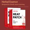 Heat Patch for Menstrual Cramp Relief, Natural Artemisia Herbal Heating Pad, Discreet and Skin-Friendly, Supports Uterine Comfort, Ideal for Women's Menstrual Care (10pack)