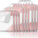 9 Set Compression Packing Cubes for Travel - Compressible, Lightweight, and Space-Saving Packing Cubes, Travel Essentials for Women, Pink