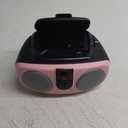 Proscan PRCD243M-PINK 2.4-Watt-RMS Portable CD Boom Box with AM/FM Radio (Pink)