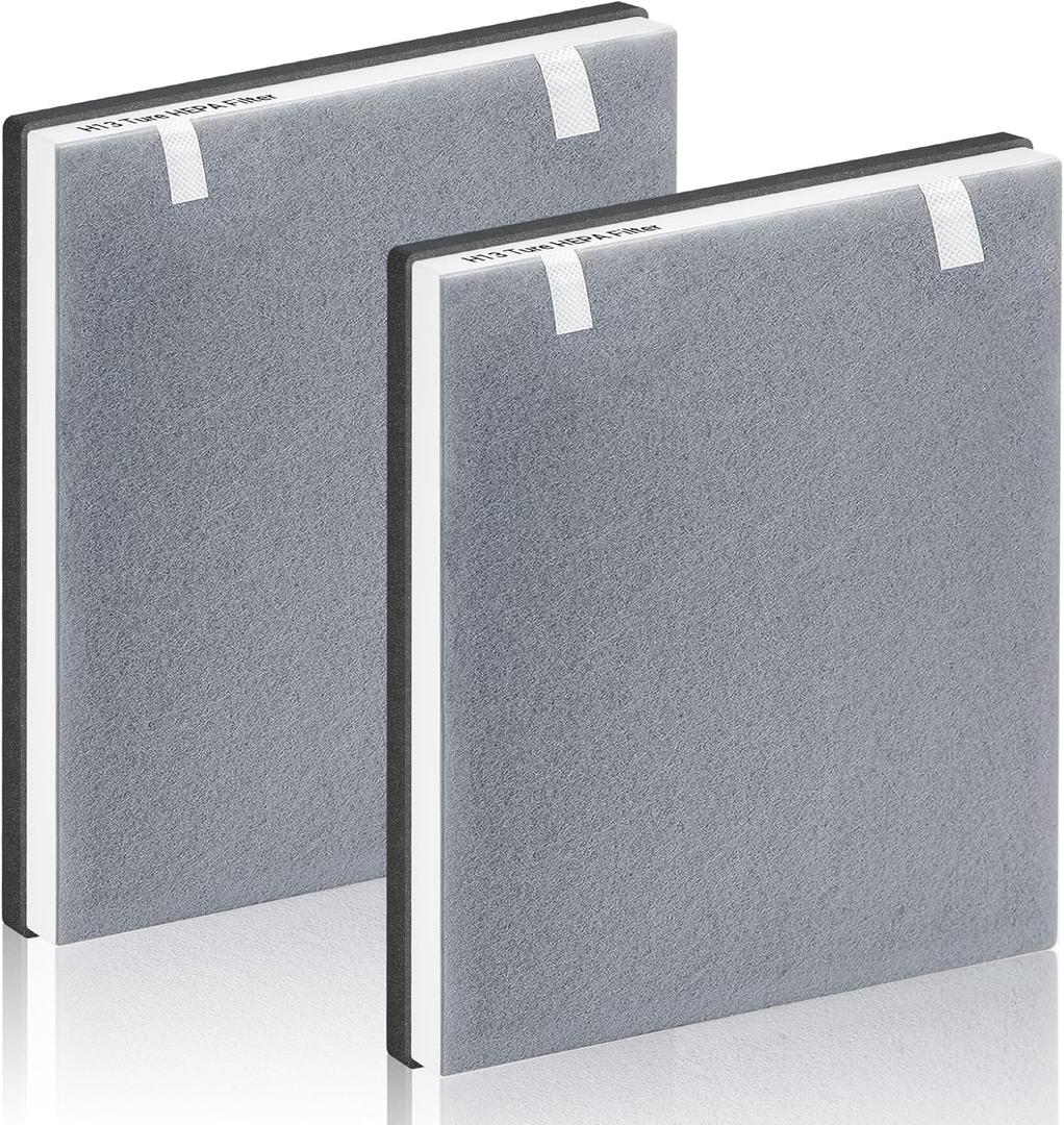 Vital 100 Replacement Filter Compatible With LEVOIT Vital 100 Air Purifier, 3-in-1 Great High-Efficiency Materials With Activated Carbon Filter, 2 Pack, By Improvedhand