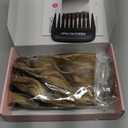 REECHO Curly Hair Extensions, 4PCS 16 inch Clip in Hair Extensions Lace Weft Short Curly Extension Clip Ins Invisible Natural Hairpieces for Women, Dark Blonde with Highlights : Beauty & Personal Care