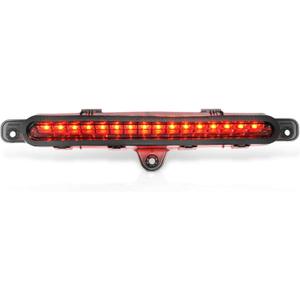 3RD Brake Light Smoke Red Full High Mount Center Stop Lamp Compatible with Mustang 2010-2014 AR3Z13A613A T20A008-EHS1