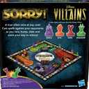 Hasbro Gaming Sorry! Board Game: Disney Villains Edition Kids Game, Family Games for Ages 6 and Up