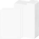 120pcs Comic Book Dividers with Tab, 11.22" x 7.2" Tall Boards Dividers, Thick Cardboard Card Separator Comic Book Dividers for Short or Long Comic Book Storage Boxes Office Supplies (White)