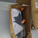 Furuian Women's Deck Boots Ankle Rain Boots Fishing Boots Rubber Waterproof Slip-Resistant Outdoor Work Shoes (11, Grey)