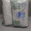 QUTOOL Cooling Pillow for Sleeping 2 Pack, Luxury Shredded Memory Foam Bed Queen Pillows Set of 2, Cool Pillow for Hot Sleepers Adjustable Firm Pillow for Side, Back, Stomach Sleepers Soft Yet Support (White-cooling Basic)