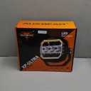 Auxbeam 5In LED Offroad Lights Ultra-Wide Series, 270° Side Shooter Driving Pods with White/Amber DRL+Turn Signal Light, 174W 20400LM Spot Flood Combo Cube Fog Light with Yellow/Black Cover