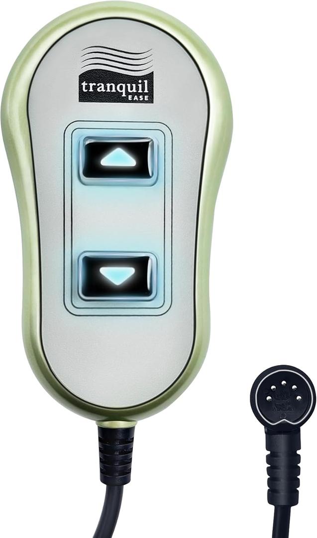 Upgraded Tranquil Ease 11560UX & 11560 5 Pin Lift Chair Remote Fit for Inseat, Best Home Furnishings Lift Chairs, Lighted Hand Control, Power Recliner Switch Three-Year Free Replacement