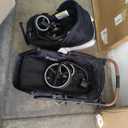 Evenflo Shyft Intuiti Travel System Featuring LiteMax NXT Preemie and Infant Car Seat with SensorySoothe (Eclipse Black), MFG DATE 12/01/2026