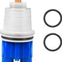 RP19804 Delta Shower Cartridge Replacement for Delta 1300/1400 Series Single Handle Bath Tub and Shower Faucet Parts Replacement Pressure Balance Cartridge For Delta Select Monitor Valves (1993-2007) (Blue)