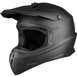 Favoto Adult Dirt Bike Helmets - DOT Approved Lightweight Motocross/ATV/UTV Helmet for Men Women, with Removable Visor and Washable Padding (S(55-56cm/21.6-22inch))