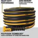 DEWALT Professional Grade Heavy Duty Garden Hose 100 Feet x 5/8 Inch