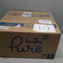 Pampers Pure Baby Diapers, Size 6 (35+ lbs), 108, Up to 100% Leakproof, Premium Hypoallergenic Soft Diapers
