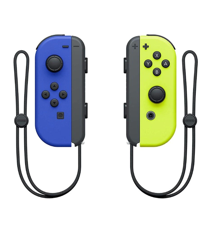 Kipylca Switch Controller, Replacement for Nintendo Switch Joycon, Switch Wireless Controller with 6-Axis Gyro,Wake-up, Vibration, Screenshot, Blue and Yellow