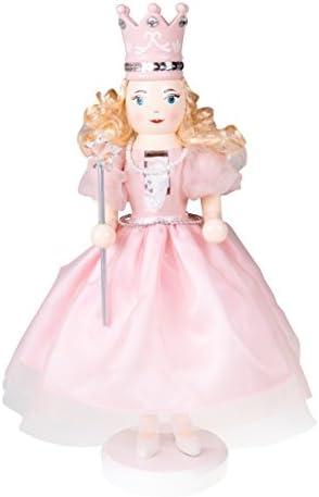 Clever Creations Sugar Plum Fairy 14 Inch Traditional Wooden Nutcracker, Festive Christmas Décor for Shelves and Tables