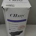 Cervical Neck Pillow for Pain Relief Sleeping, Contour Memory Foam Pillows, Ergonomic Side Sleeper Pillows for Adults, Cooling Orthopedic Neck Support Pillow for Back Stomach Sleepers (Queen Size-24.8''Lx14.96''Wx5.78''H, Dark Grey&grey)