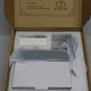 Keyless Entry Door Lock with Handle, App Control Door Locks for Front Door, Auto Lock Keypad Door Lock with Handle, Smart Door Lock for Home Hotel Bedroom with 2 Door Knobs (Matte Black)