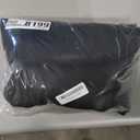 NICETOWN Pitch Black Solid Thermal Insulated Grommet Blackout Curtains/Drapes for Bedroom Window (2 Panels, 42 inches Wide by 63 inches Long, Black)