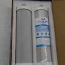 LCF Replacement Filter, Compatible with LCF-CF-01, Waterdrop Filter Replacement for WD-CTF-01 & WD-CTF-02 Systems, Replaces WD-CFF-01, 6-Stage,   Enhanced, 16,000 Gallons, 2-Pack