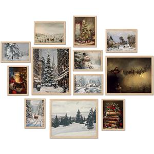 Christmas cards and posters