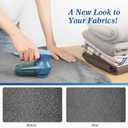 BEAUTURAL Fabric Shaver and Lint Remover, Sweater Defuzzer with 2-Speeds, 2 Replaceable Stainless Steel Blades, Battery Operated, Remove Clothes Fuzz, Lint Balls, Pills, Bobbles