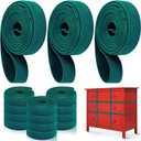 12 Pcs Extra Large Moving Rubber Bands 30" for Furniture Strength Elastic Moving Bands for Mover Packing Pallet Blanket Boxes Supplies (Green)