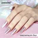 7 x JODSONE 16.5ml Cat Eye Gel Nail Polish Pink Purple Glitter Magnetic Reflective Translucent at Home Salon Design Need U V Curing