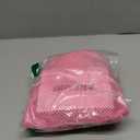 KUZARO Ankle Resistance Bands with Cuffs, Ankle Weights Bands for Working Out, Women Leg and Glutes Workout Equipment, Exercise Bands for Kickbacks, Butt and Booty Trainer, Home Gym Fitness Equipment (Pink)