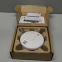 Kidde Smoke Detector, 10-Year Battery, Photoelectric Sensor Smoke Alarm, White, EXP: 10 Years After Installation