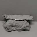 Burt's Bees Baby Essential Organic Cotton Fitted Crib Sheet, Breathable for Boy Girl Standard Crib & Toddler Mattresses (1-Pack, Heather Grey)