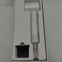 Hair Dryer, Ionic High-Speed Blow Dryer for Fast Drying with Brushless Motor, Portable Professional Hair Dryers with Magnetic Concentrator, Quiet Compact Hairdryer for Women & Men, Travel/Home/Salon (White)