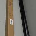 Kuyal Chair mat for Hardwood Floor 36 x 48 inches Rectangle Floor Mats Wood/Tile Protection Mat for Office & Home, Black