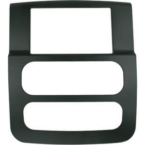 Scosche CR1299DDB Compatible with 2002-05 Dodge Ram ISO Double Din Dash Kit Black