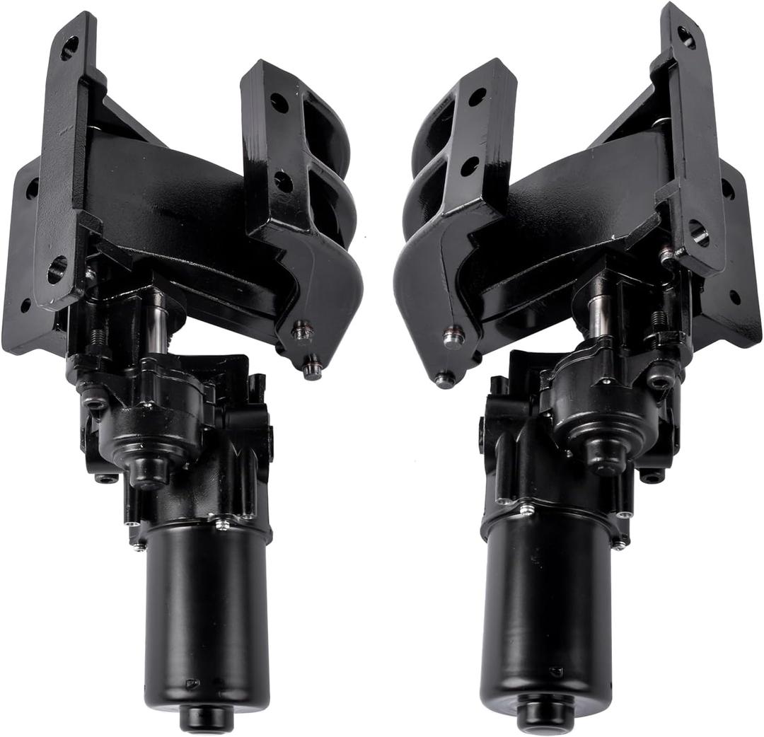 Pair 2pcs Power Running Board Motor Assembly Fit for Ford F150 2015-2020 F-150 Crew Cabs W/Bracket & Power deployable # FL3Z16A507A FL3Z16A506B