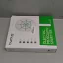 Buzbug Electric Fly Swatter, Type-C Rechargeable Mosquito Swatter, Foldable, Dual Handheld and Auto Zap Mode, 3800V Powerful Instant Bug Zapper Racket, Mosquito Bat for Indoor Outdoor Camping -WD956A