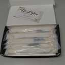 Asidrama 6 Pack 7.5 Inch(192mm) Brushed Brass Kitchen Cabinet Handles, Gold Cabinet Pulls Kitchen Cabinet Hardware for Cupboard Drawer Pulls