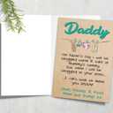 2 x Father To Be Fathers Day Gift, Father's Day Card Gifts for Expectant Dad & Dad To Be, Fathers Day Card Gifts from the Bump Baby